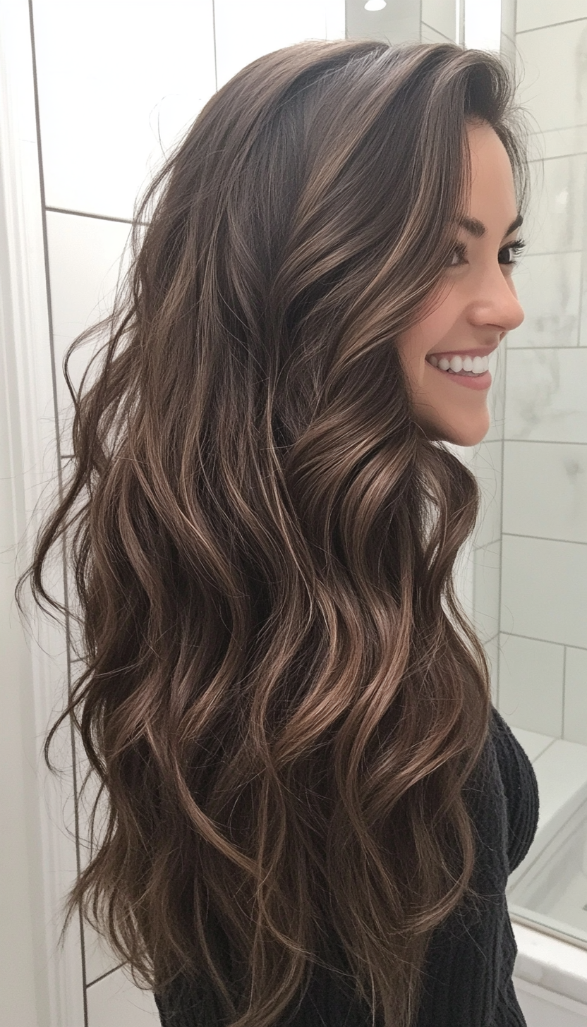 24. Subtle Sable Waves (Long Wavy Haircuts) - Long Wavy Haircuts