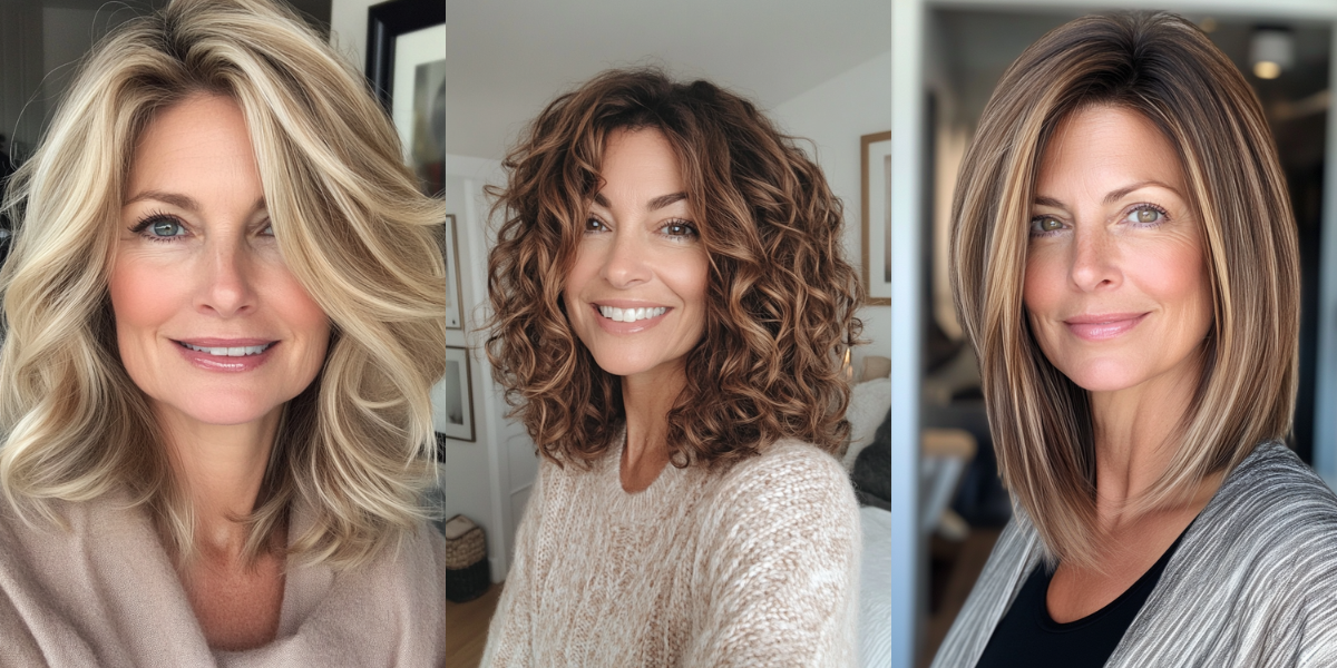 27 Stunning Medium Length Hairstyles for Women Over 40 in 2025