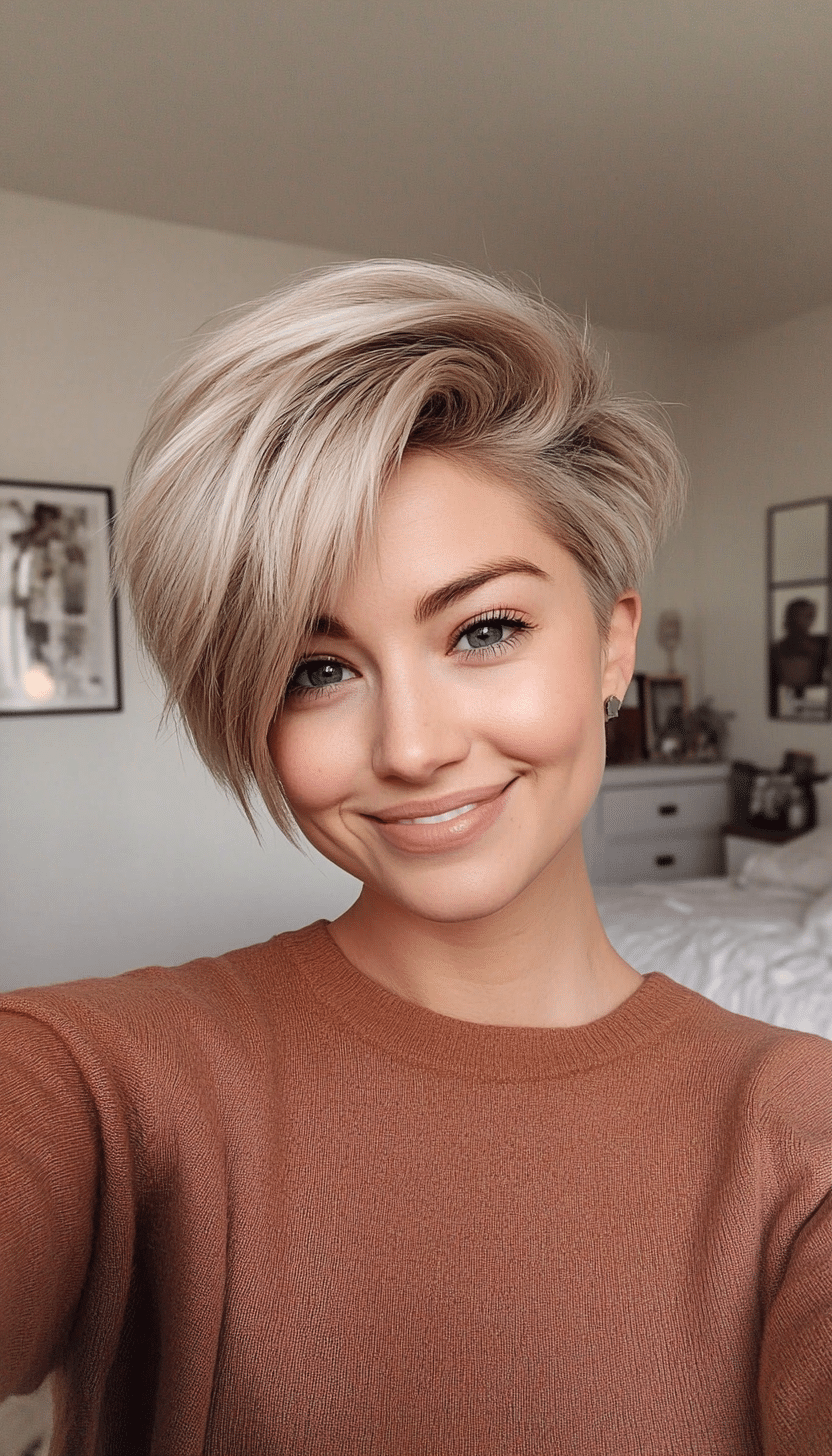 2. Textured Ash Blonde Pixie (Very Short Pixie Haircuts) - Very Short Pixie Haircuts